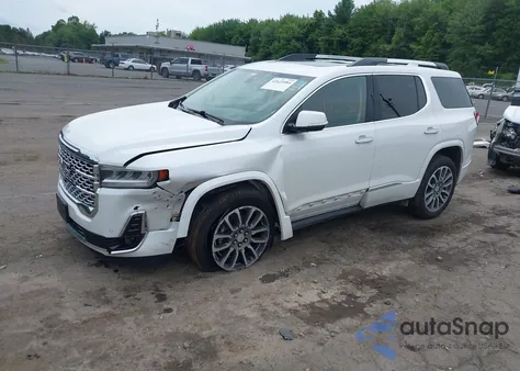2021 GMC Acadia Awd Denali из США, поврежденный, VIN 1GKKNXLS9MZ203877